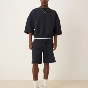 Oversized Shorts Set