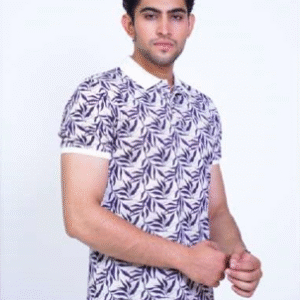 Printed Polo T-Shirt