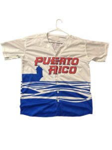 Pro-Style Button-Down Baseball Jersey – Tackle Twill Applique